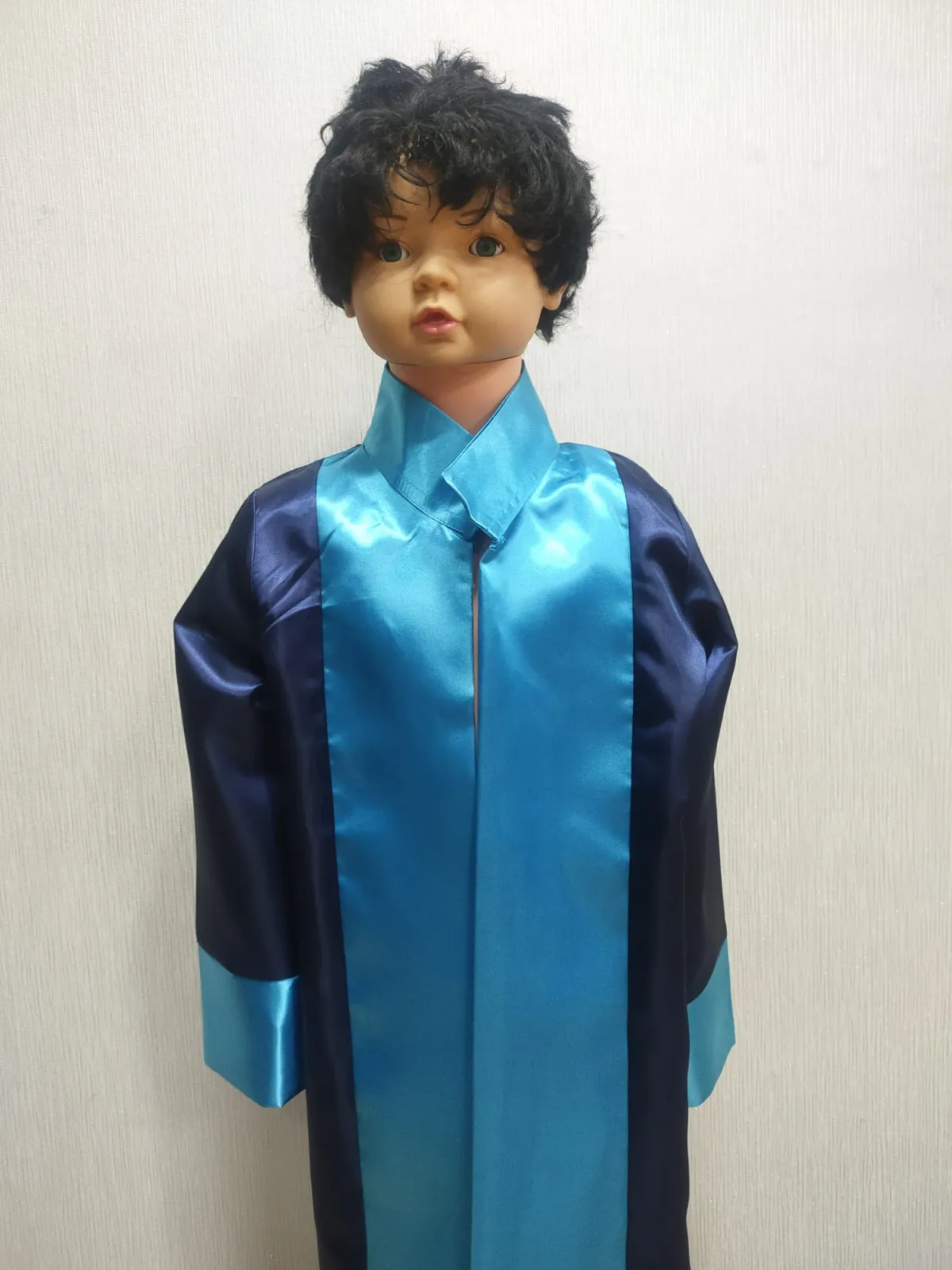 Lacivert Turkuaz - Anaokulu Cübbesi