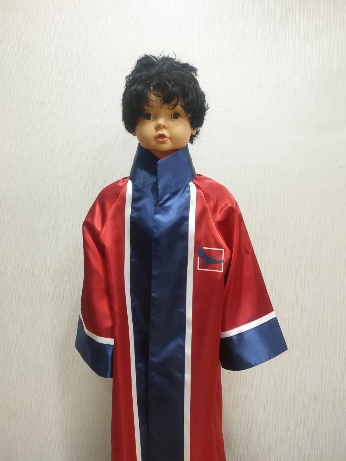 Kırmızı Lacivert - Anaokulu Cübbesi