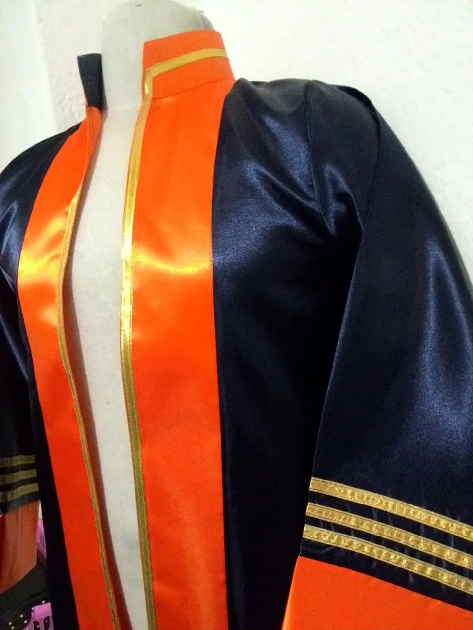 Lacivert Turuncu - Lise Cübbesi