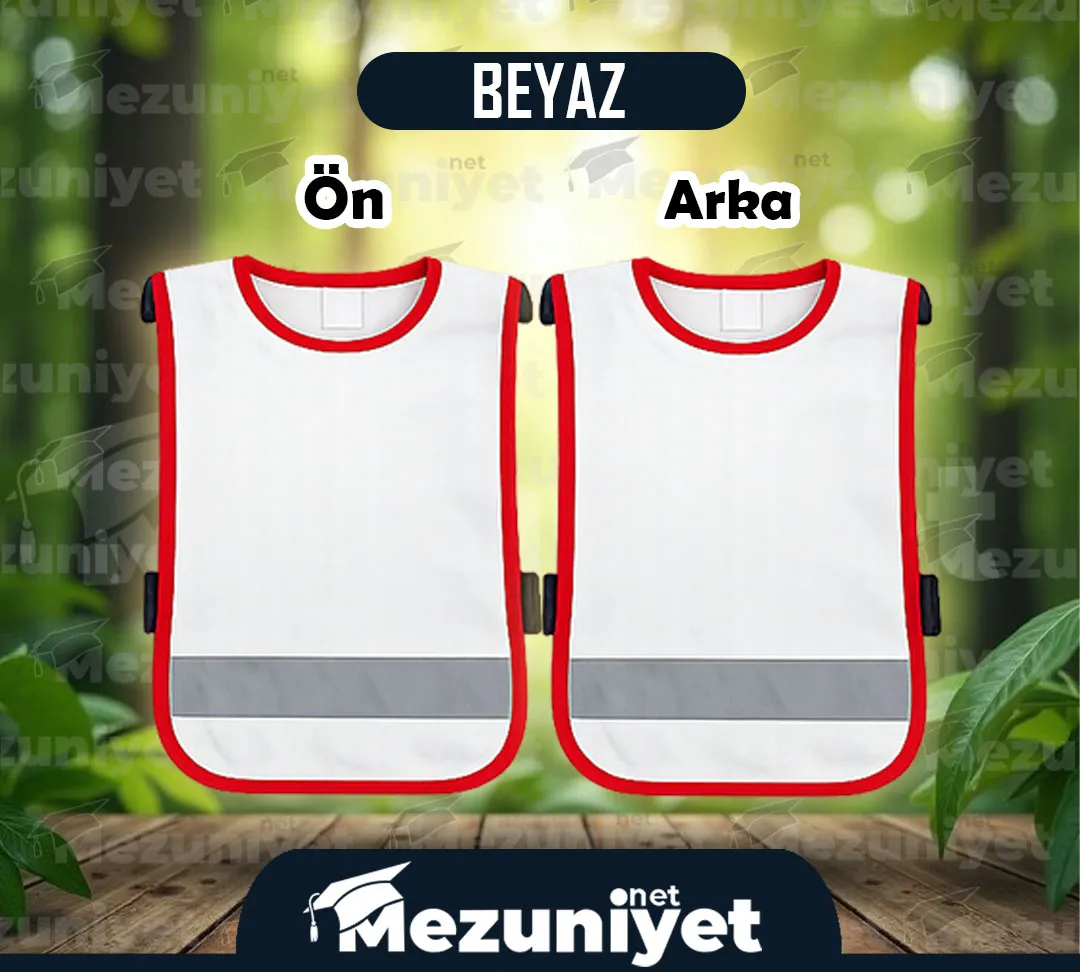 Beyaz Gezi Önlüğü - Mezuniyet.Net