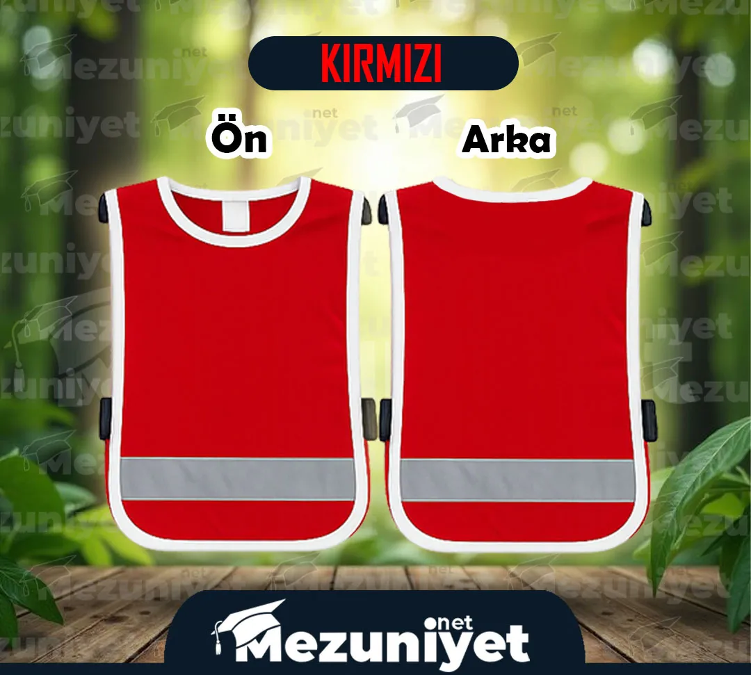 Kırmızı Gezi Önlüğü - Mezuniyet.Net