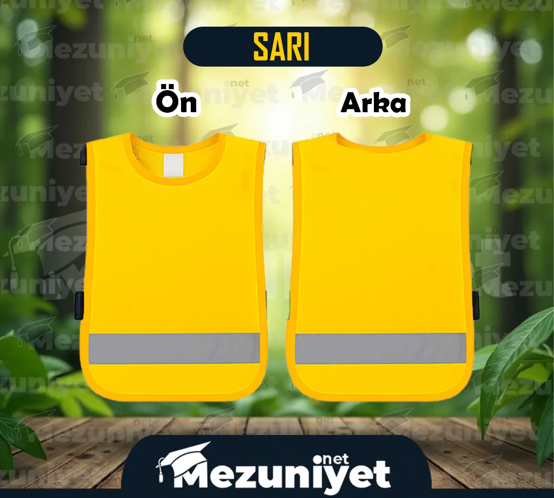 Sarı Gezi Önlüğü - Mezuniyet.Net