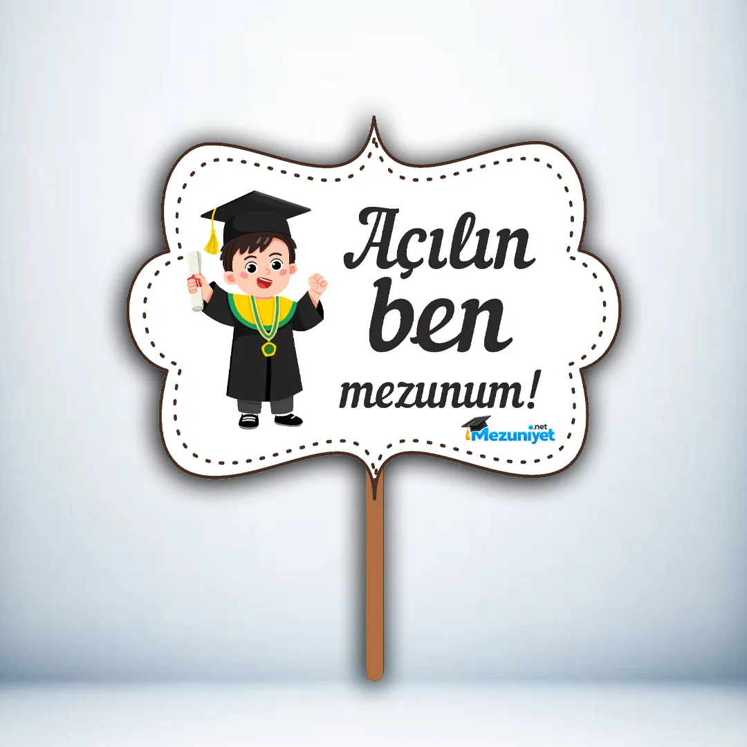 Açılın Ben Mezunum - Konuşma Balonu - Mezuniyet.Net