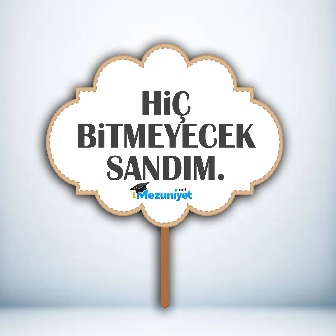 Hiç Bitmeyecek Sandım - El balonu