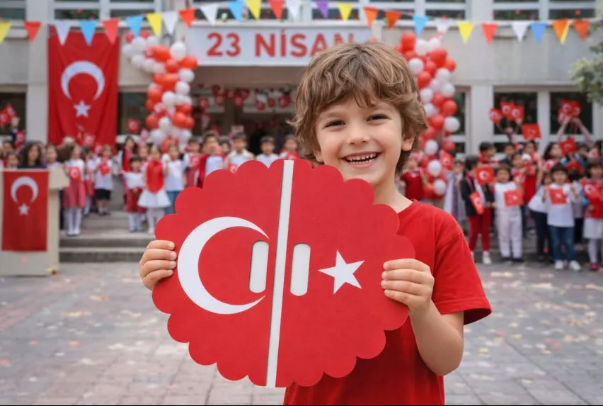 23 Nisan Plakası - MDF - Mezuniyet.Net