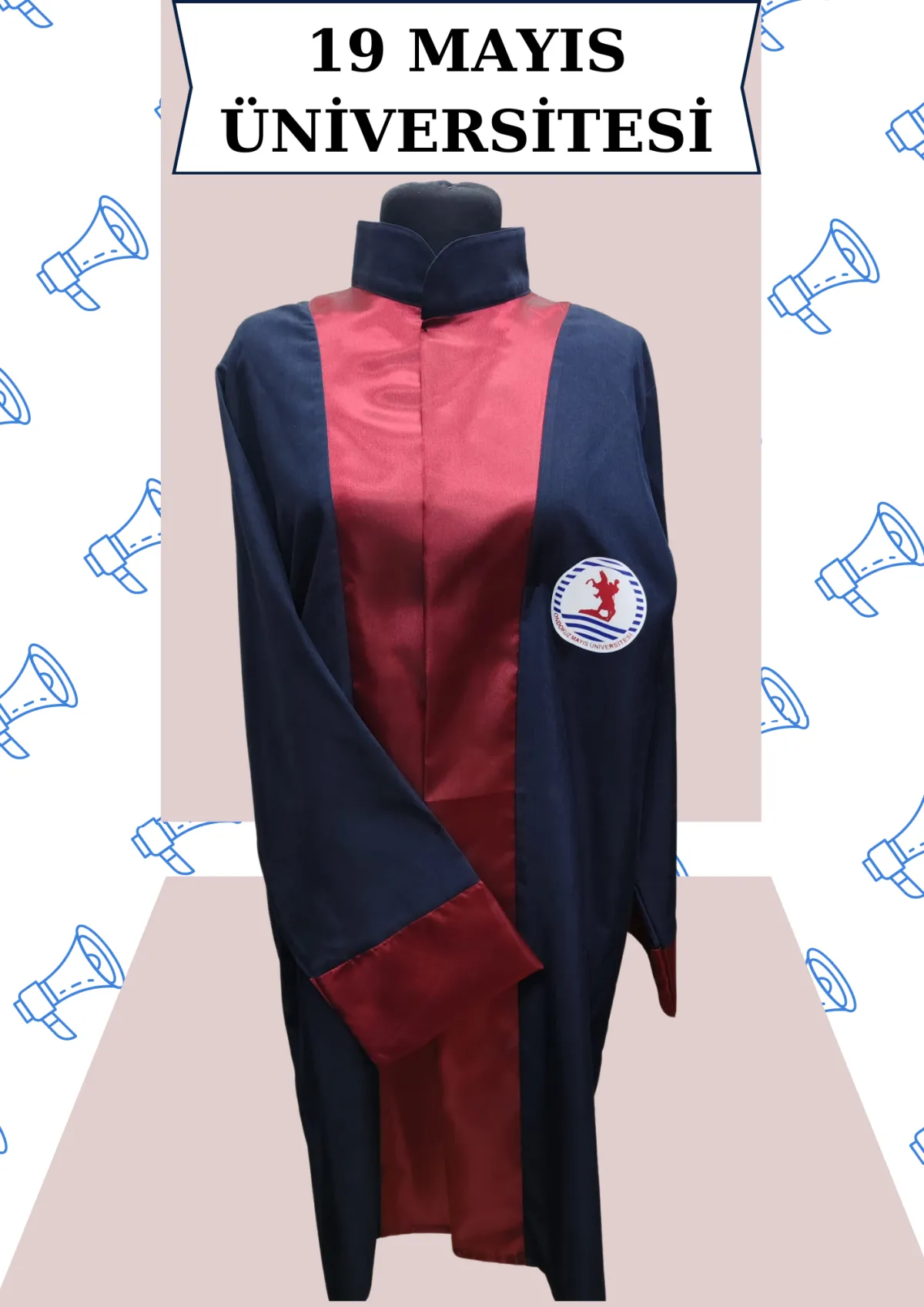 Samsun 19 Mayıs Üniversitesi Cübbesi