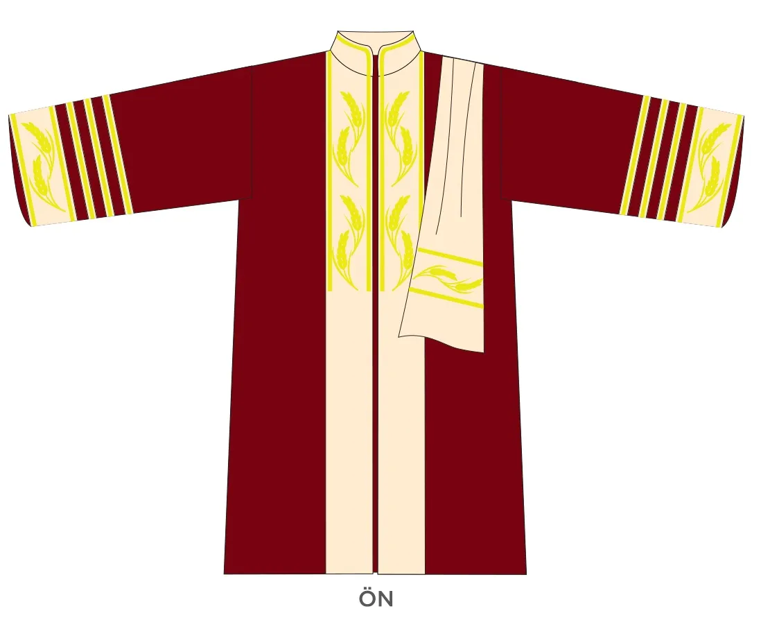 Ankara Hacı Bayram Veli Üniversitesi Profesör cübbesi