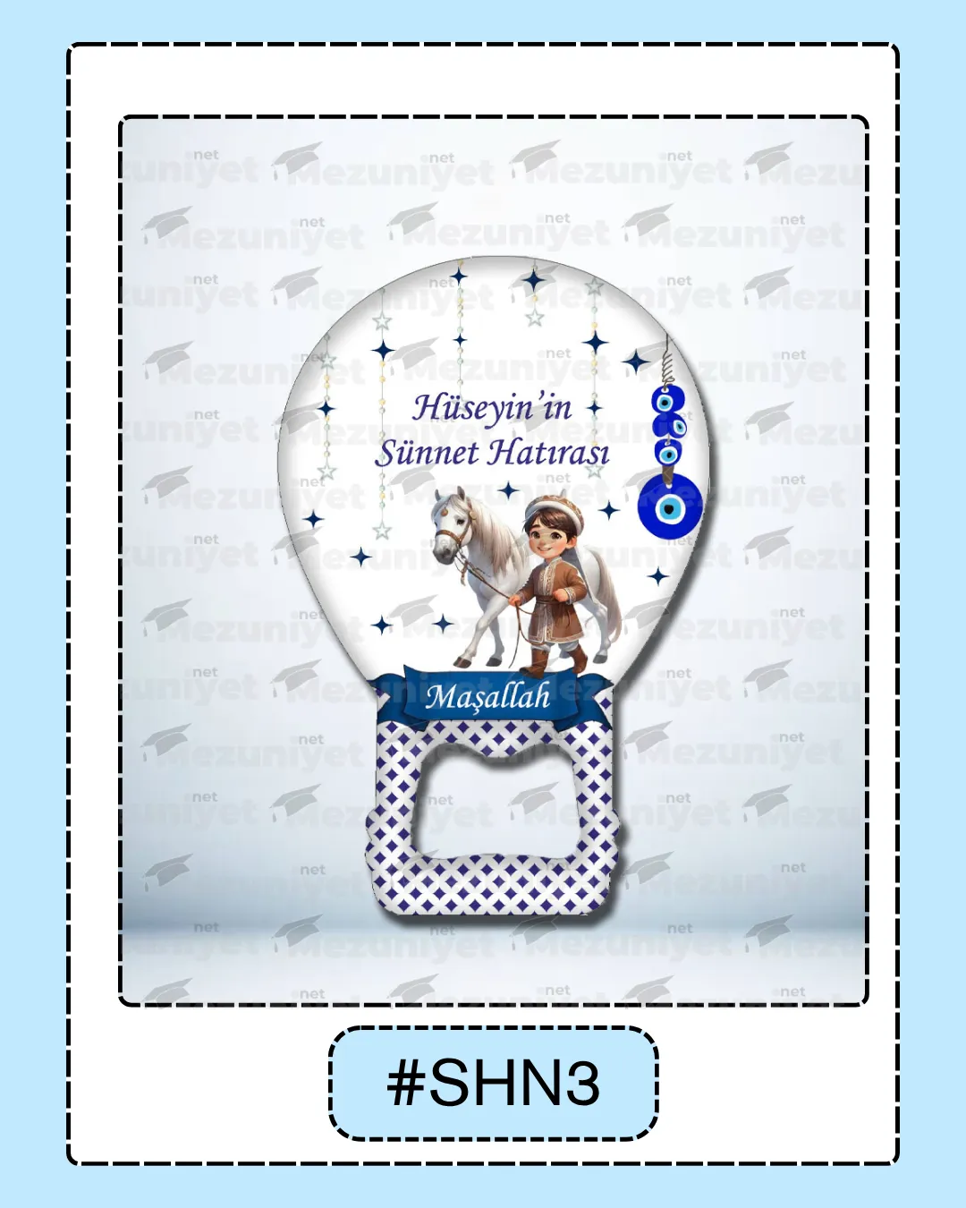 Balon Açacak Magnet - Sünnet Tasarımı - SHM3