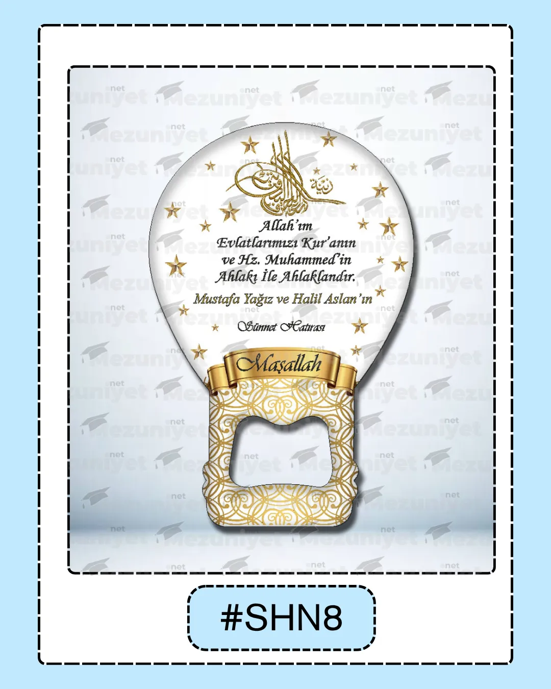 Balon Açacak Magnet - Sünnet Tasarımı - SHM8