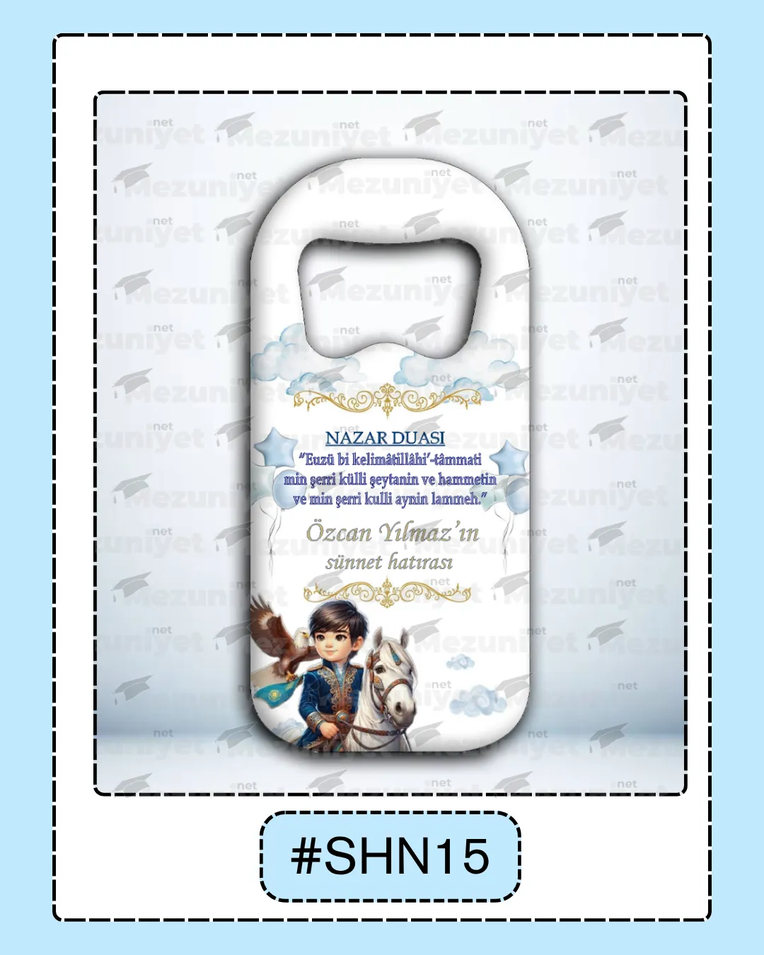 Balon Açacak Magnet - Sünnet Tasarımı - SHM15