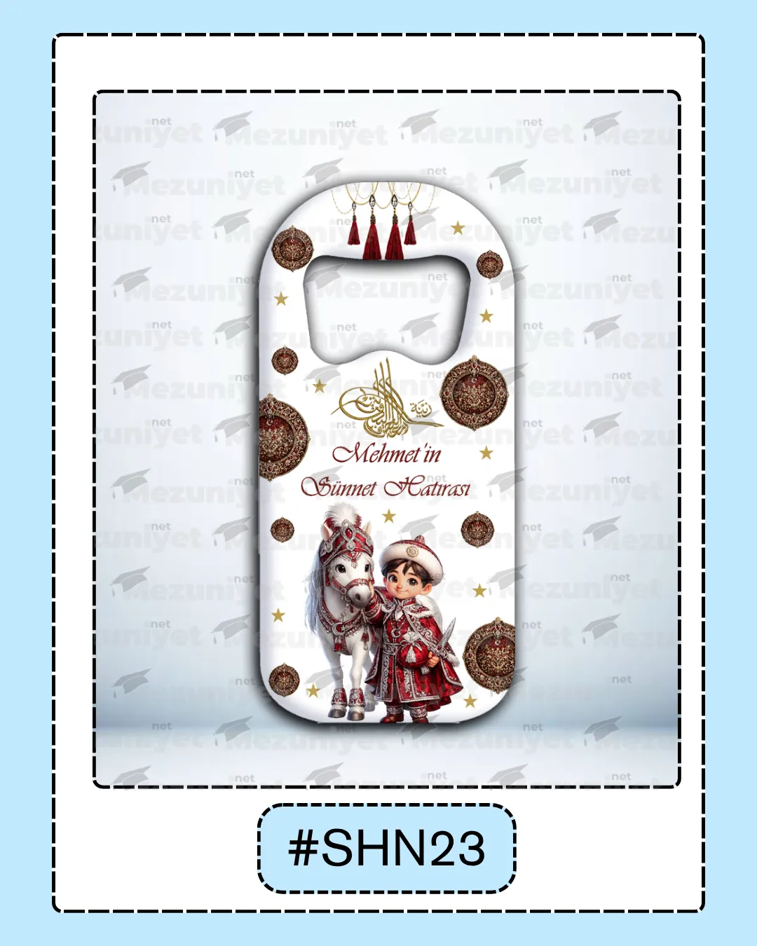 Balon Açacak Magnet - Sünnet Tasarımı - SHM23