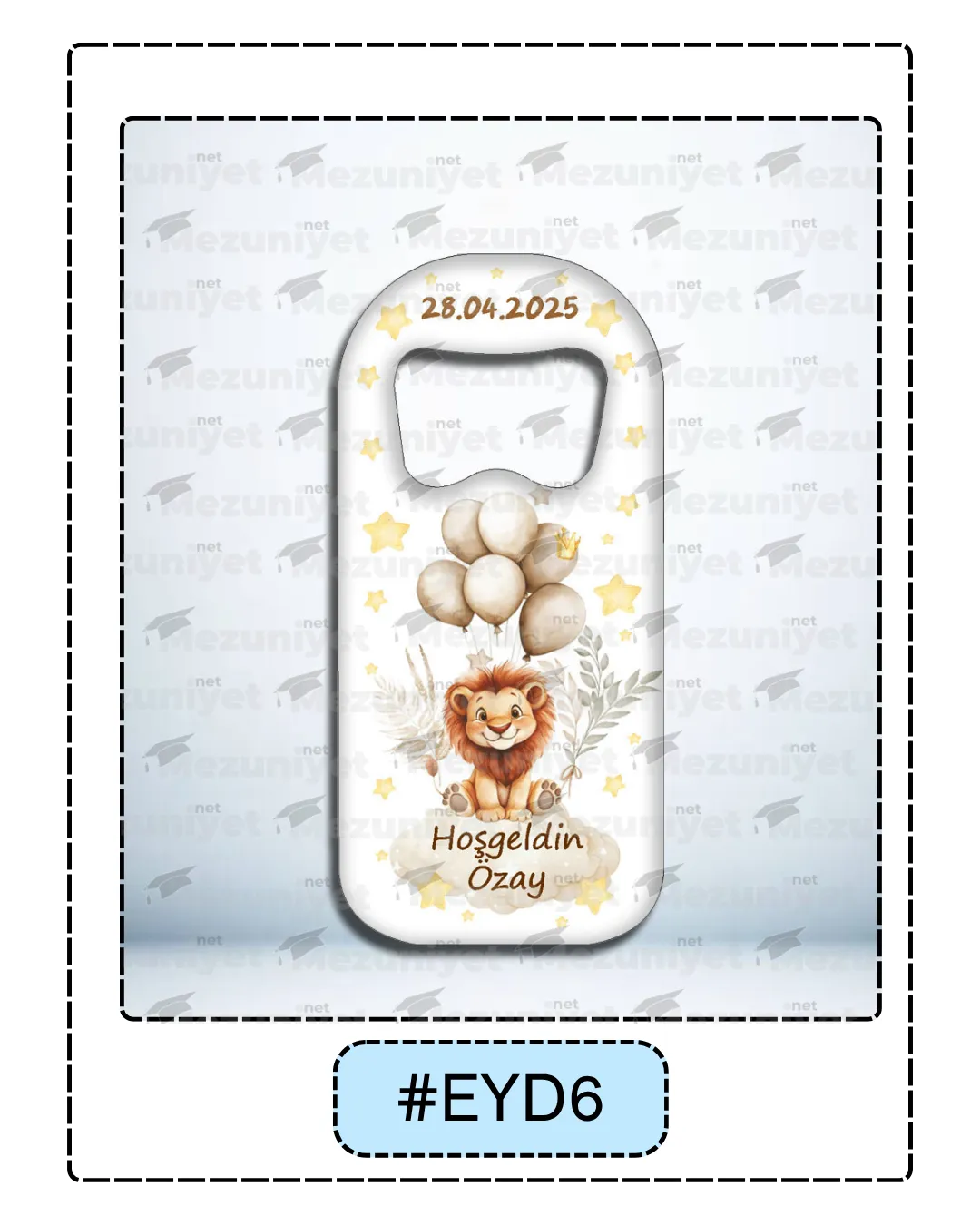 Erkek Yeni Doğan Magnetleri - EYD6