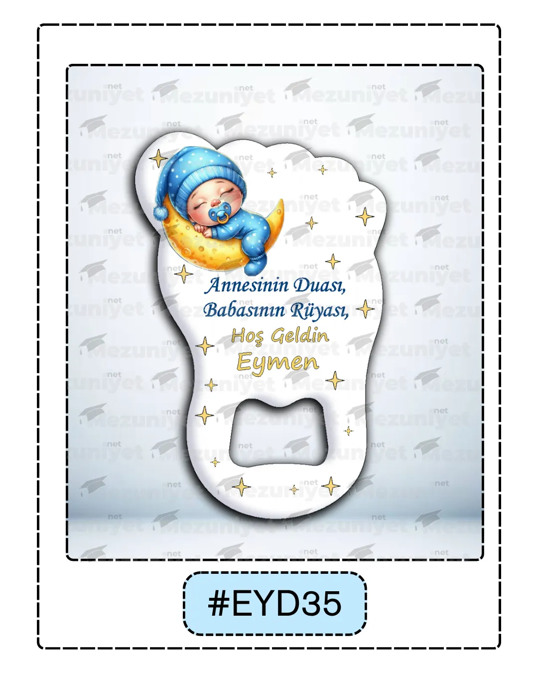 Erkek Yeni Doğan Magnetleri - EYD35