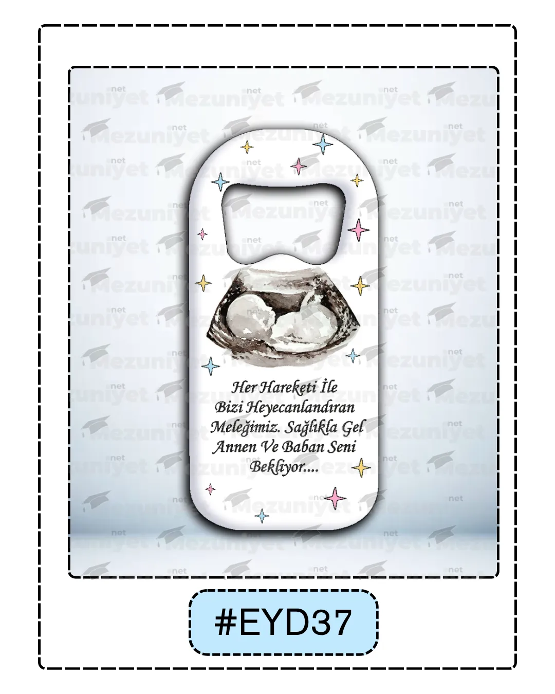 Erkek Yeni Doğan Magnetleri - EYD37