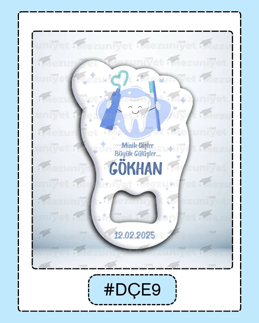 Diş Çıktı Magnetleri Erkek Model - DÇE9