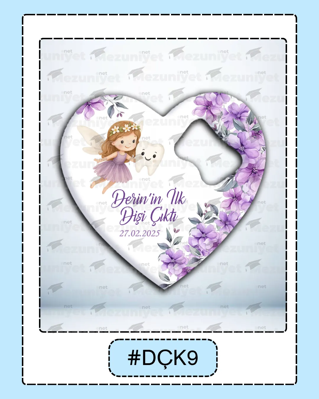 Diş Çıktı Magnetleri Kız Model - DÇK9