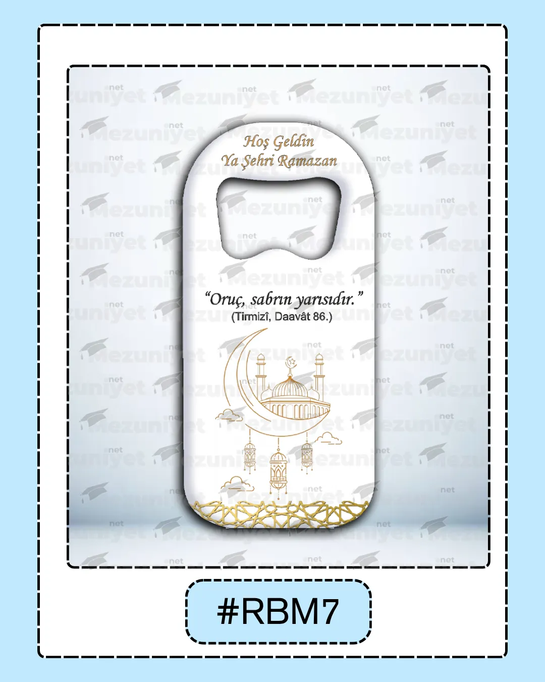 Ramazan Bayramı Magnetleri - RBM7 - Mezuniyet.Net