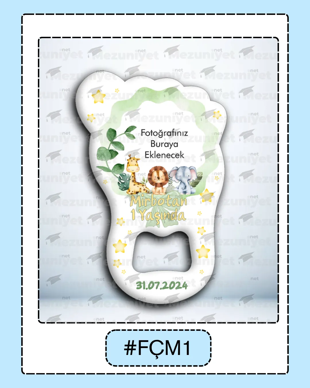 Fotoğraflı Açacak Magnetleri - FÇM1