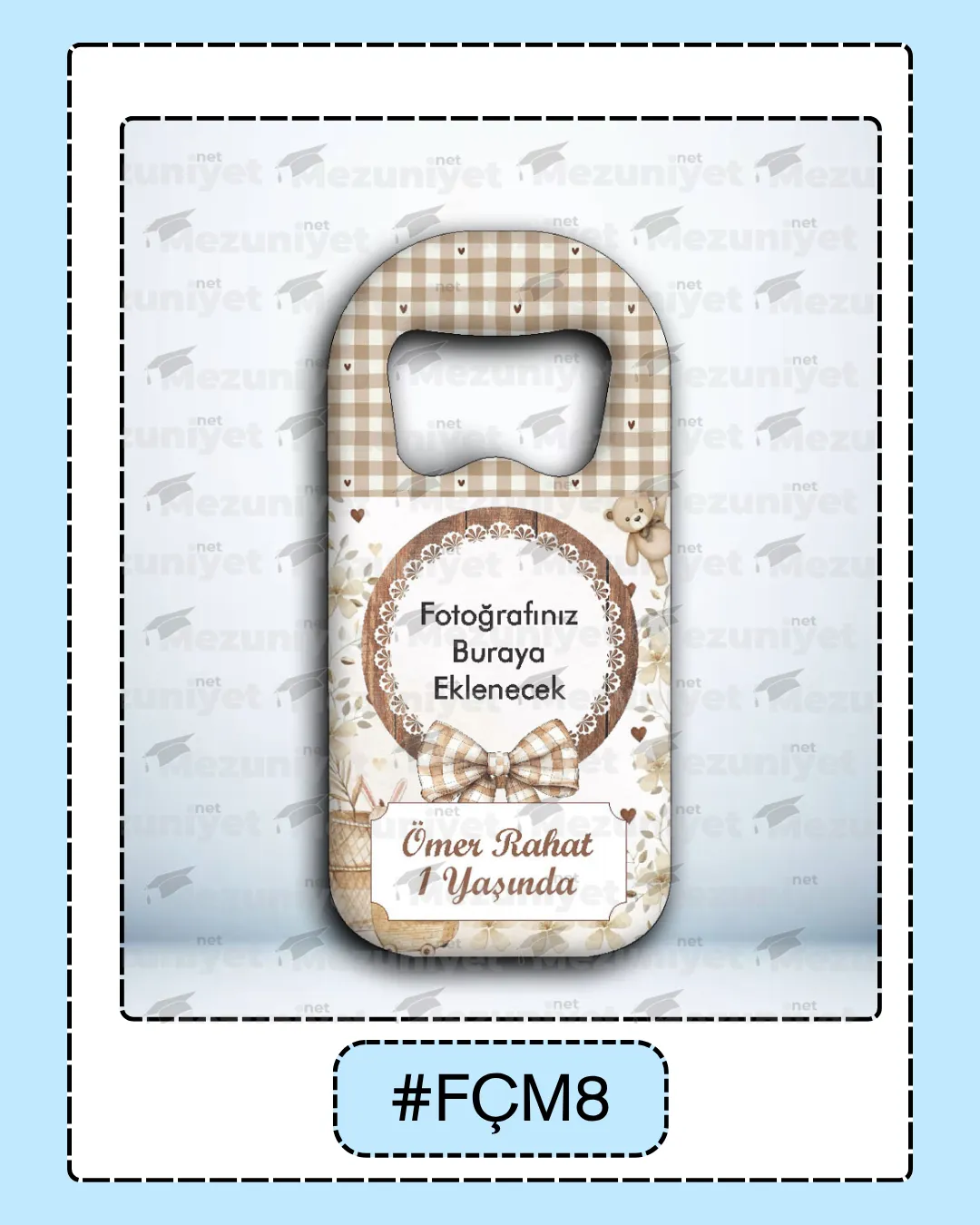 Fotoğraflı Açacak Magnetleri - FÇM8