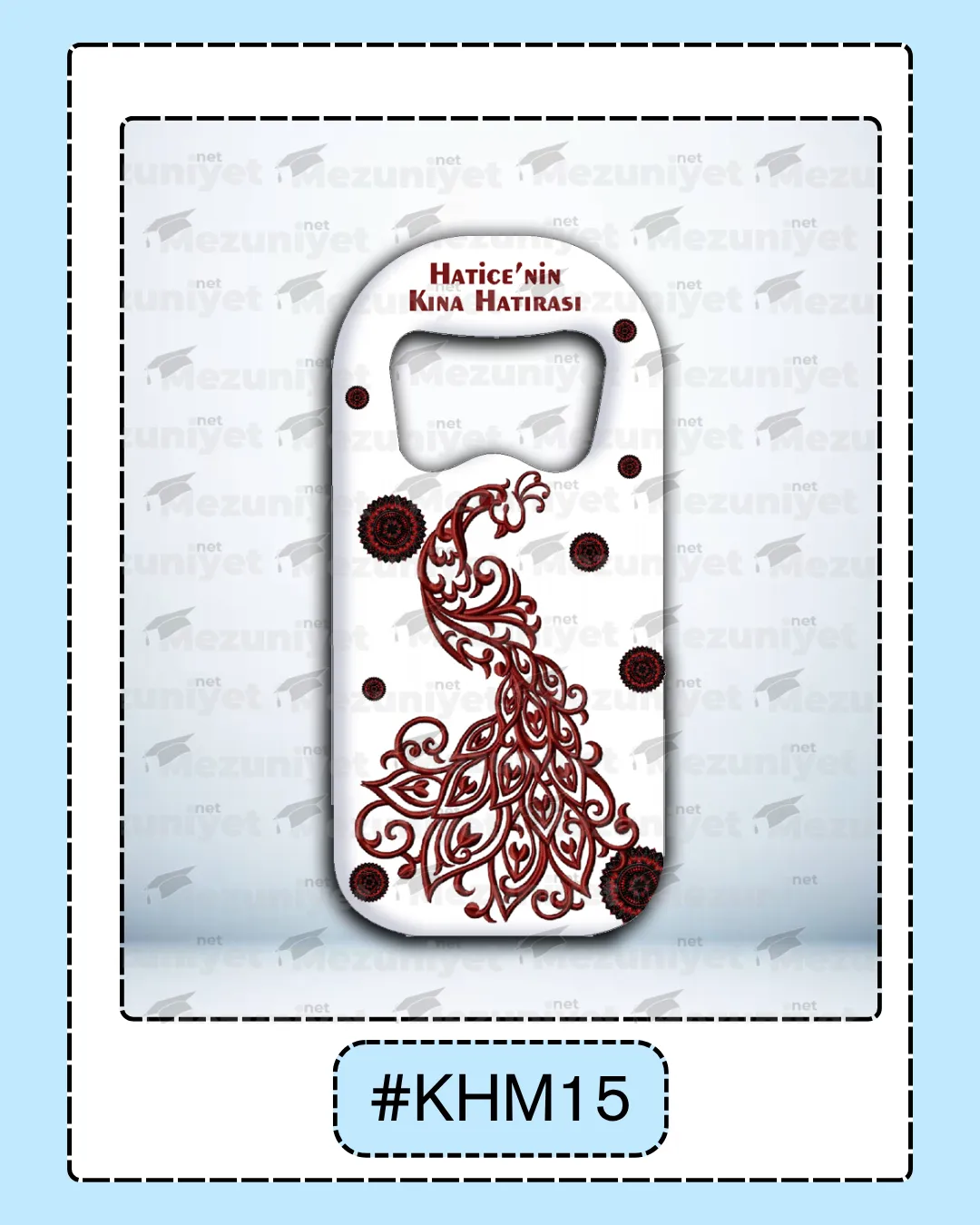 Kına Hatırası Magnetleri - KHM15 - Mezuniyet.Net