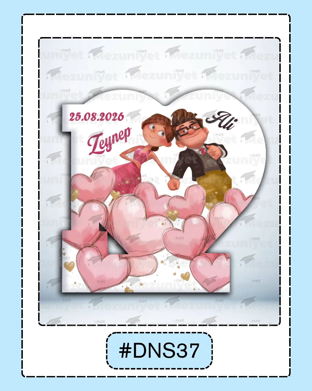Düğün - Söz - Nikah Magnetleri - DNS37 - Mezuniyet.Net