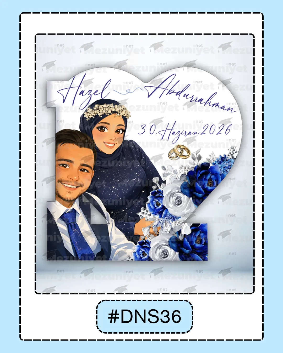 Düğün - Söz - Nikah Magnetleri - DNS36 - Mezuniyet.Net
