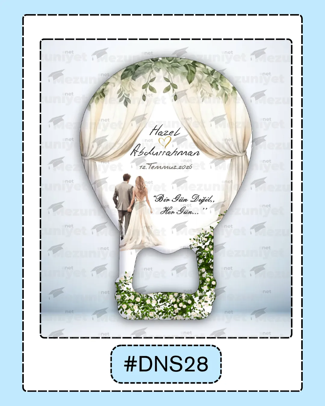 Düğün - Söz - Nikah Magnetleri - DNS28 - Mezuniyet.Net