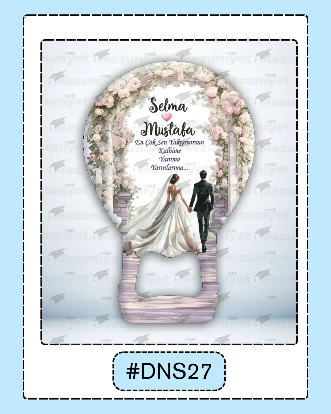 Düğün - Söz - Nikah Magnetleri - DNS27 - Mezuniyet.Net