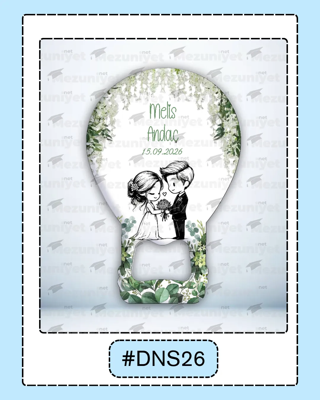 Düğün - Söz - Nikah Magnetleri - DNS26 - Mezuniyet.Net