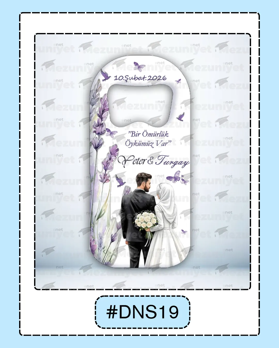 Düğün - Söz - Nikah Magnetleri - DNS19 - Mezuniyet.Net