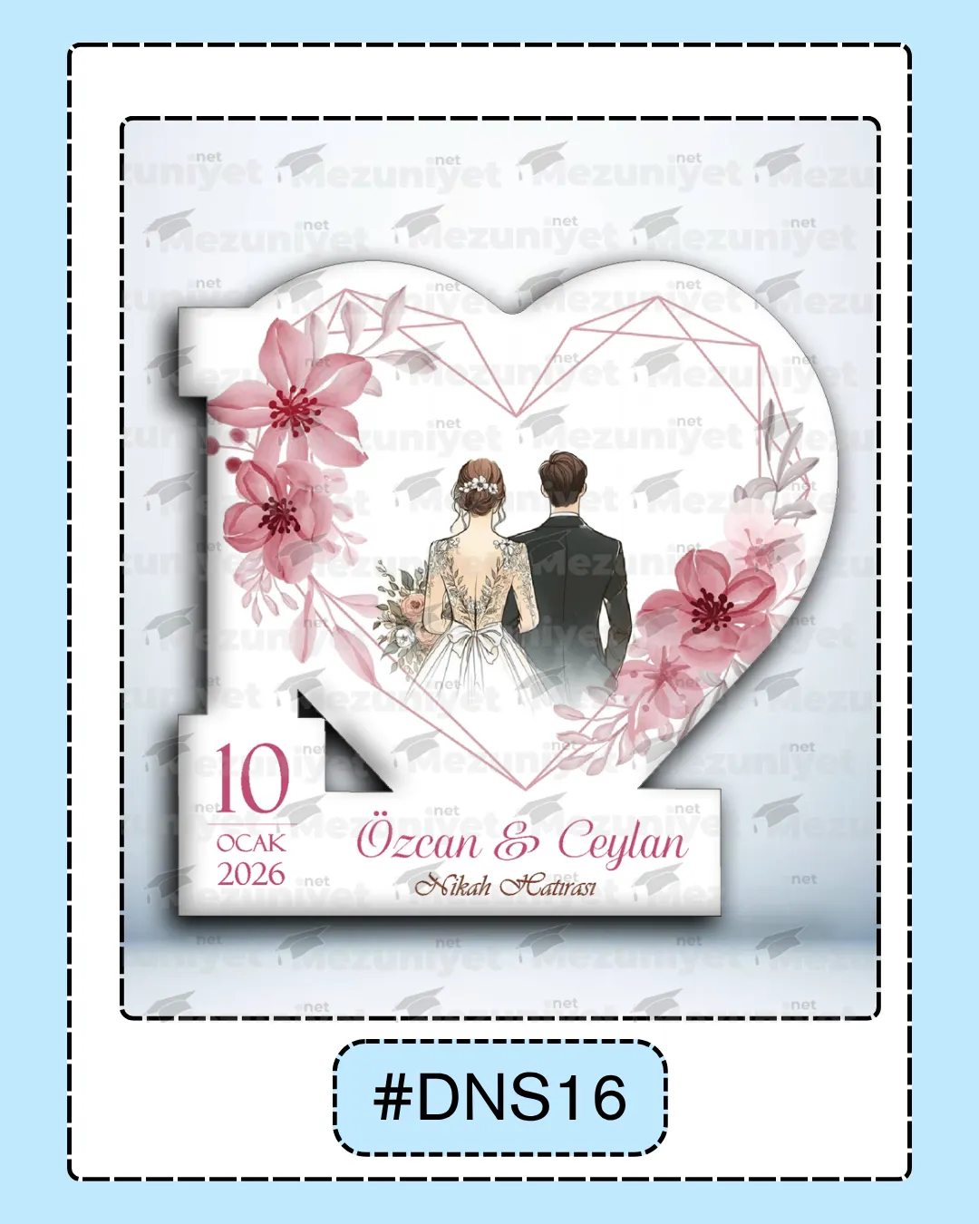 Düğün - Söz - Nikah Magnetleri - DNS16 - Mezuniyet.Net