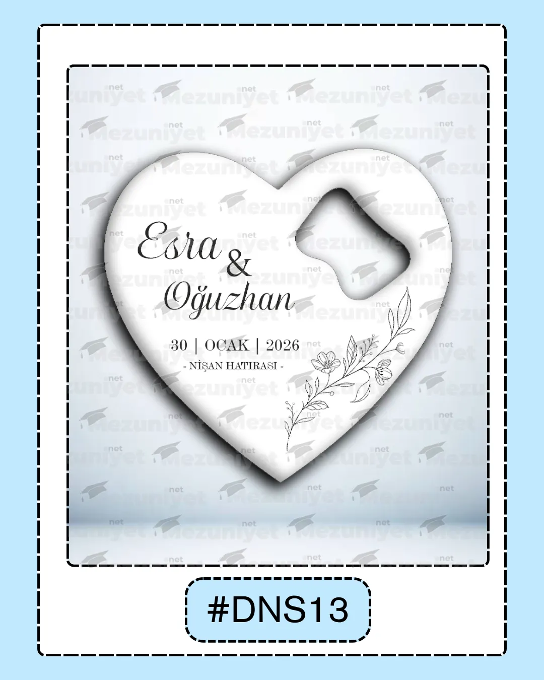 Düğün - Söz - Nikah Magnetleri - DNS13 - Mezuniyet.Net