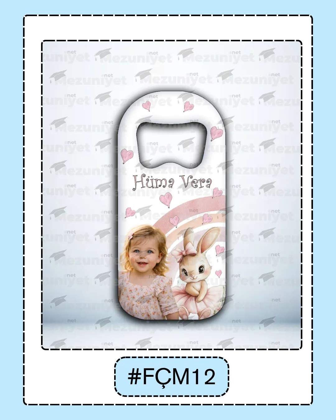 Fotoğraflı Açacak Magnetleri - FÇM12 - Mezuniyet.Net