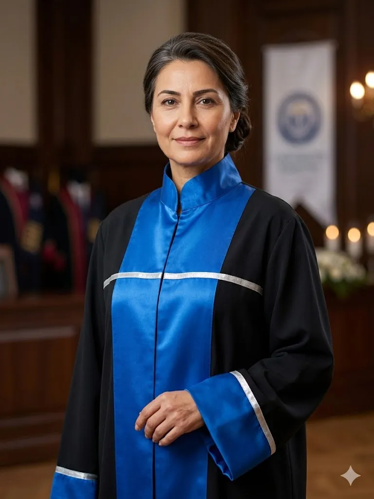 Üniversite Mezuniyet Cübbesi - Alpaka