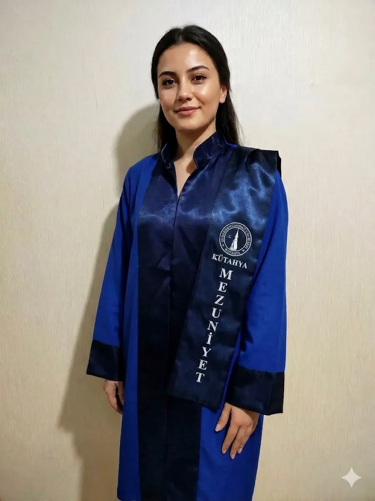 Kütahya Dumlupınar Üniversitesi Mezuniyet Cübbesi - Mezuniyet.Net