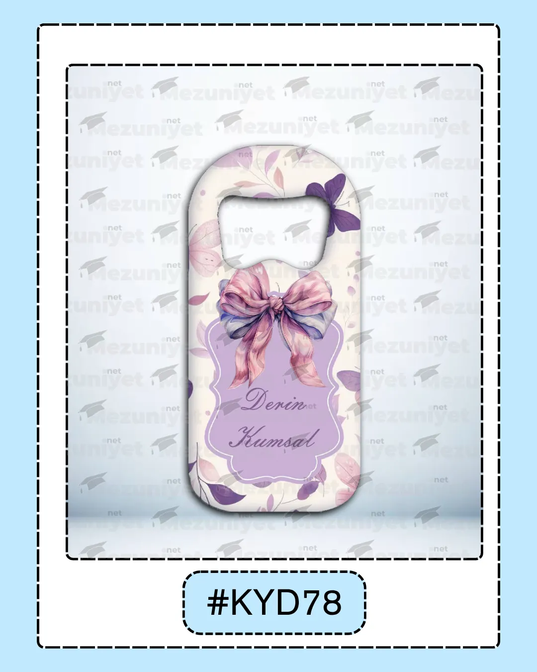 Kız Yeni Doğan Magnet Modeli - KYD78 - Mezuniyet.Net