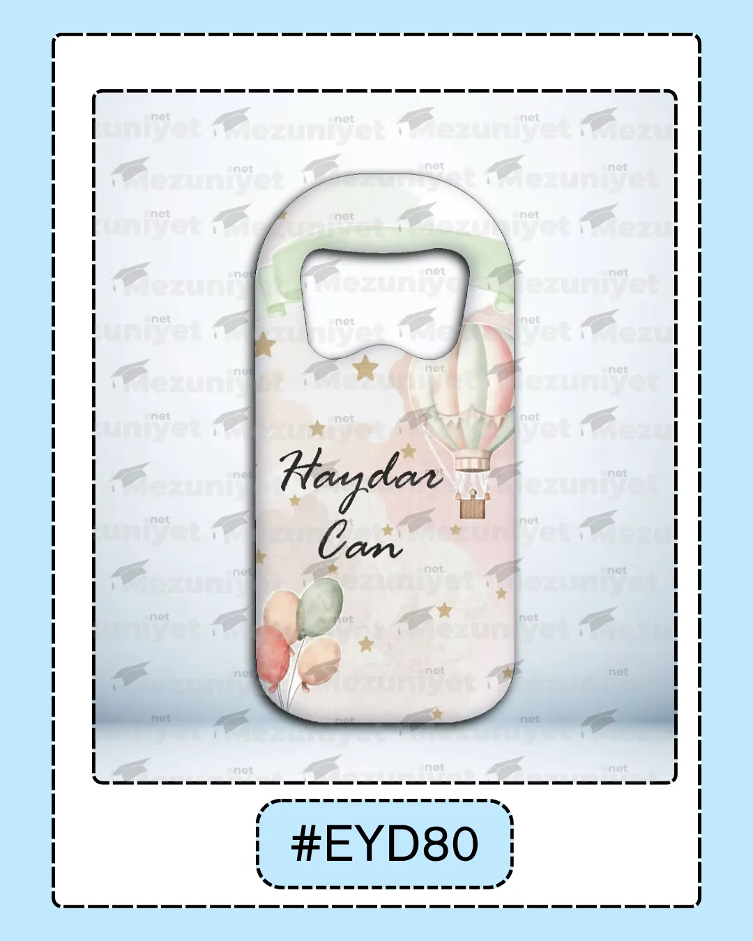 Erkek Yeni Doğan Magnetleri - EYD80 - Mezuniyet.Net