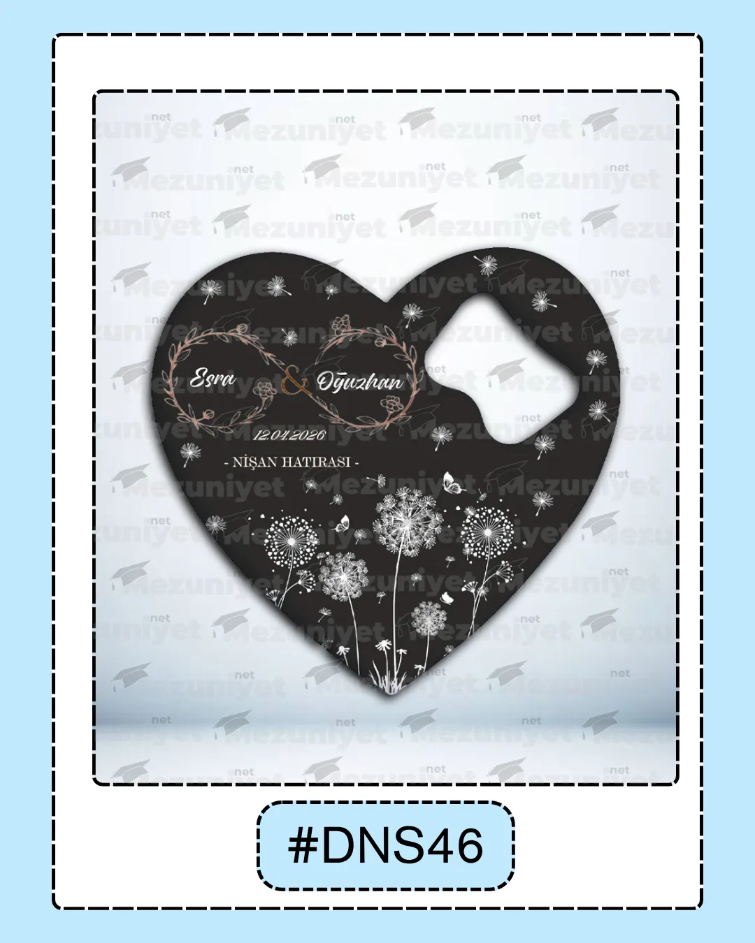 Düğün - Söz - Nikah Magnetleri - DNS46 - Mezuniyet.Net