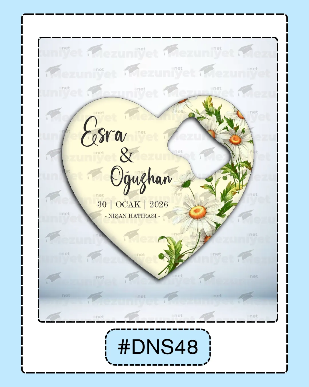 Düğün - Söz - Nikah Magnetleri - DNS48 - Mezuniyet.Net