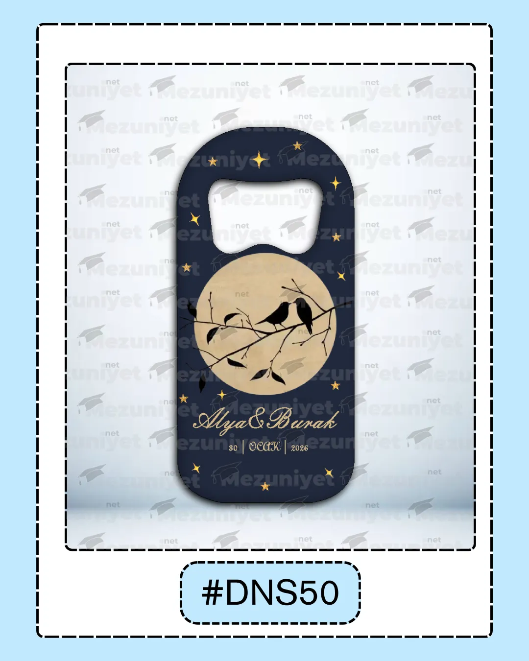 Düğün - Söz - Nikah Magnetleri - DNS50 - Mezuniyet.Net