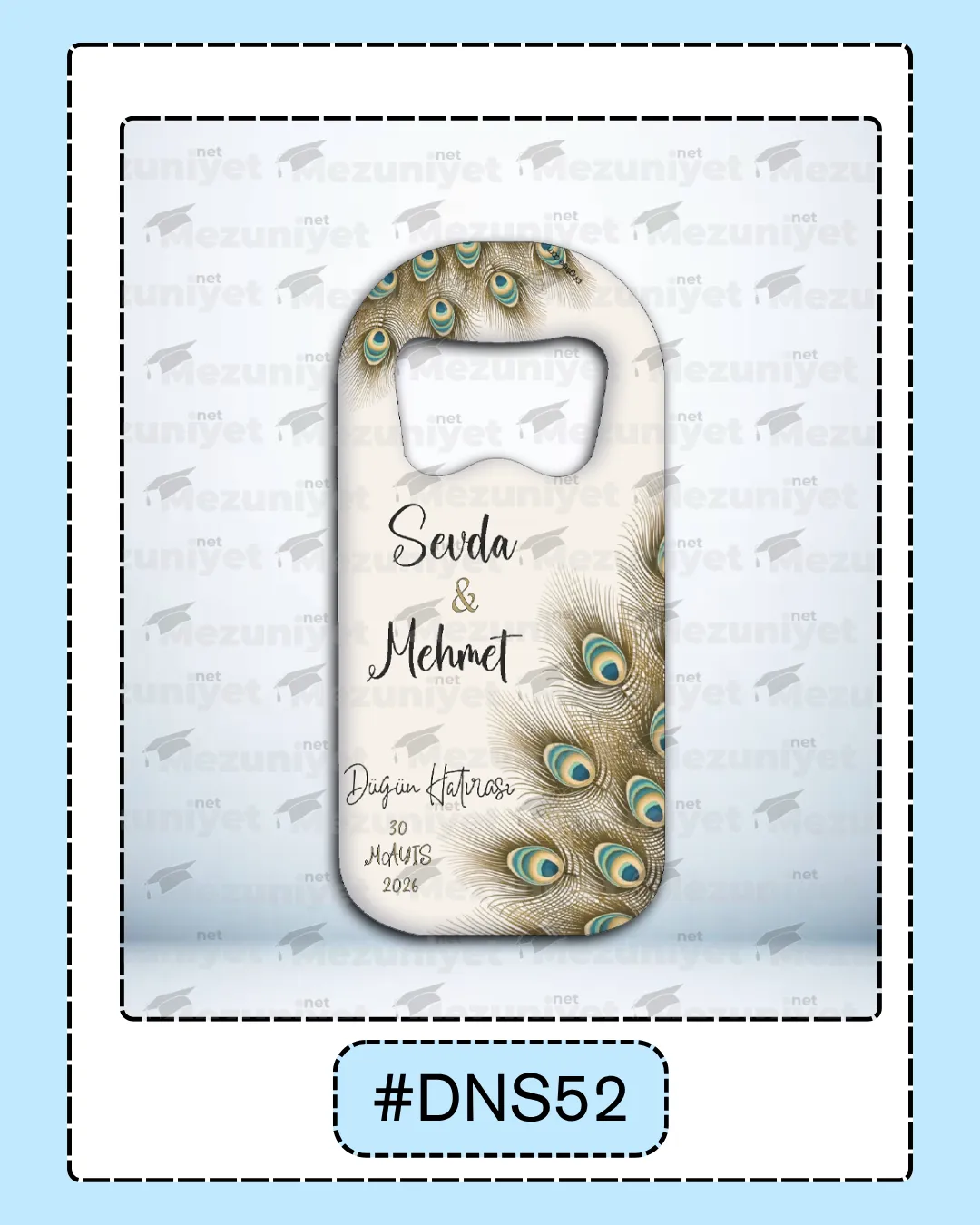 Düğün - Söz - Nikah Magnetleri - DNS52 - Mezuniyet.Net