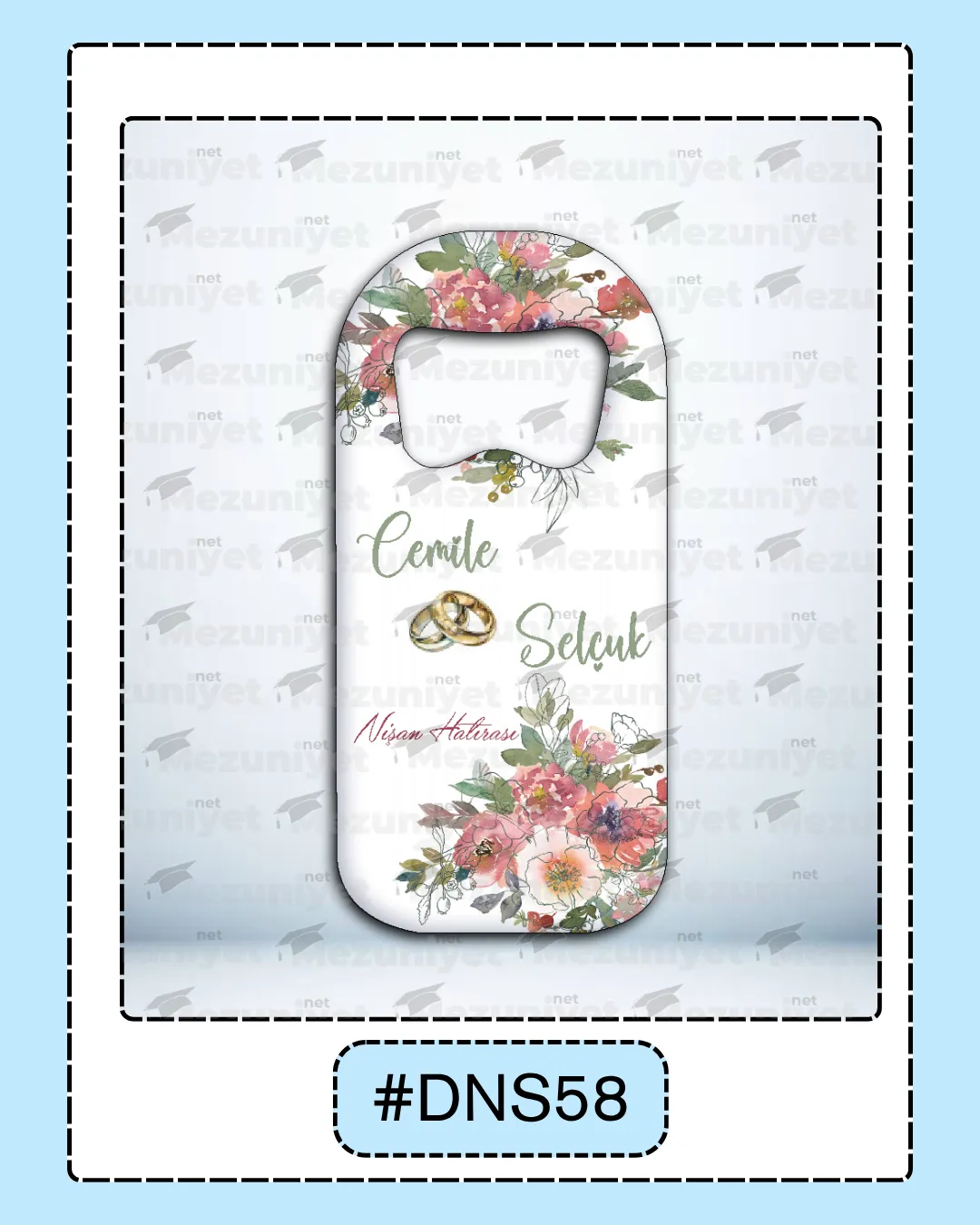 Düğün - Söz - Nikah Magnetleri - DNS58 - Mezuniyet.Net