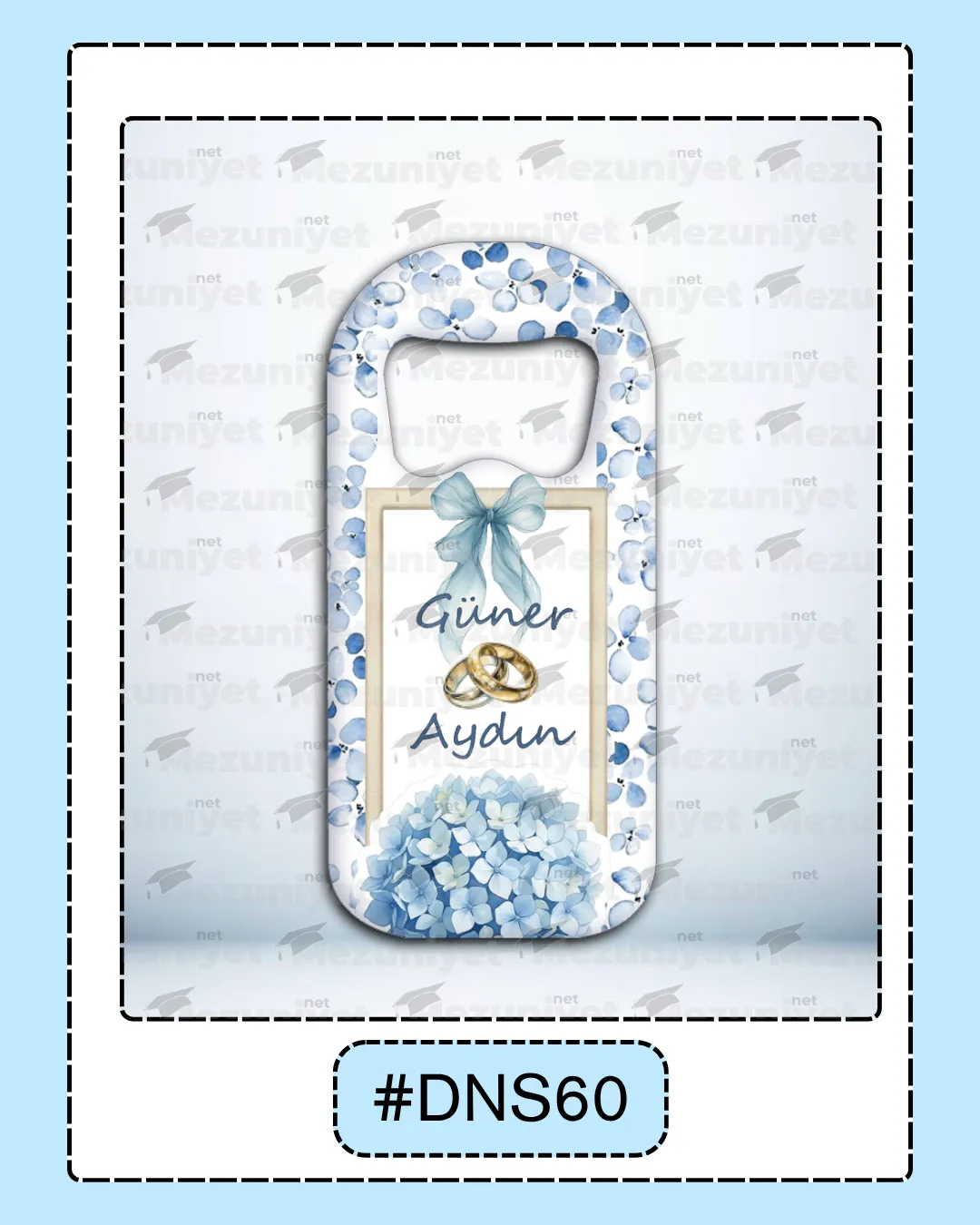 Düğün - Söz - Nikah Magnetleri - DNS60 - Mezuniyet.Net