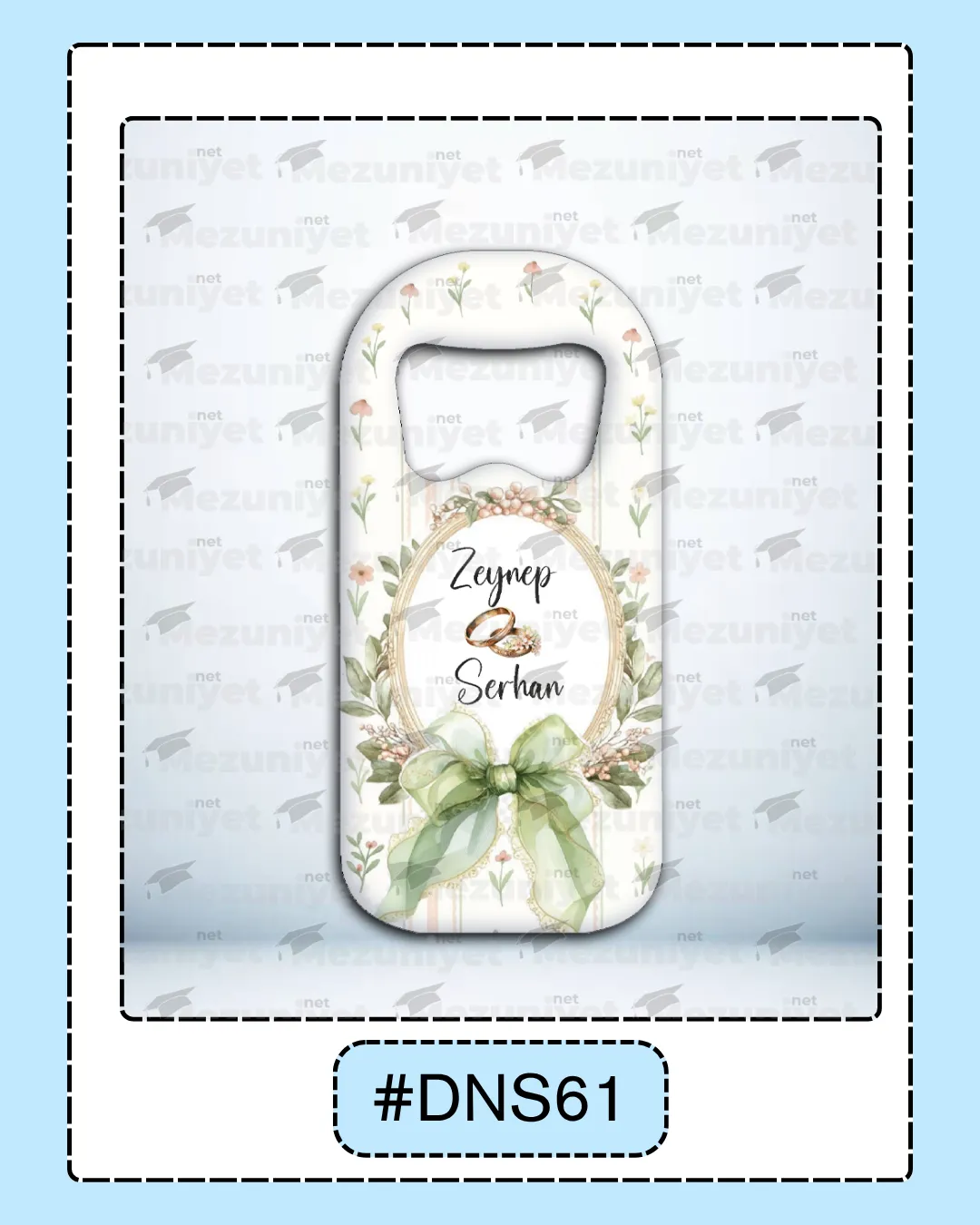 Düğün - Söz - Nikah Magnetleri - DNS61 - Mezuniyet.Net
