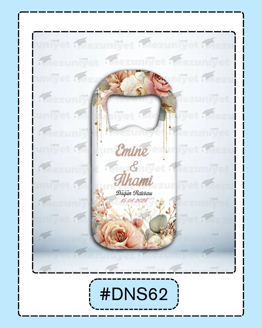 Düğün - Söz - Nikah Magnetleri - DNS62 - Mezuniyet.Net