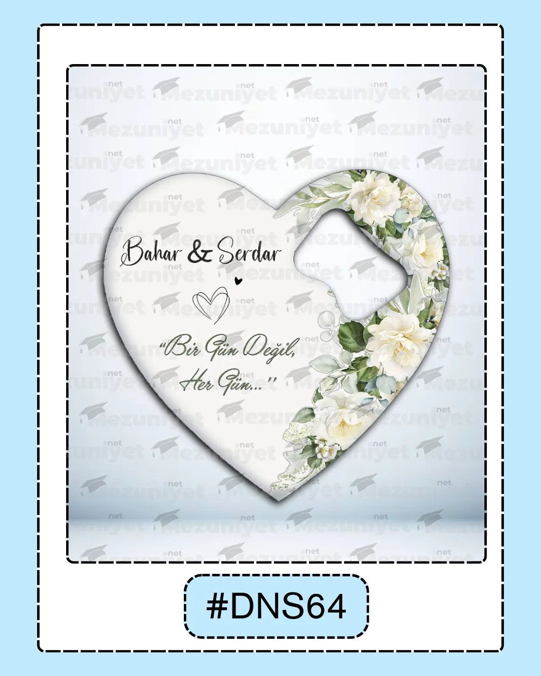 Düğün - Söz - Nikah Magnetleri - DNS64 - Mezuniyet.Net