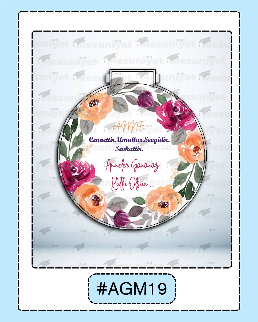 Anneler Günü Açacak Magnetleri - AGM19 - Mezuniyet.Net