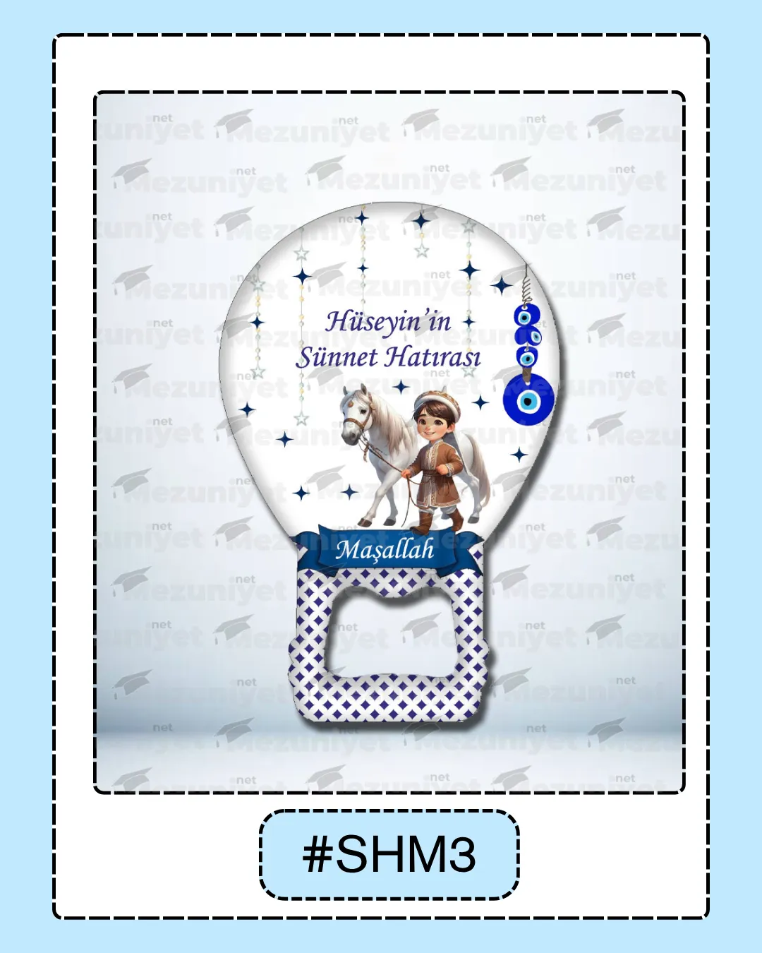 Balon Açacak Magnet - Sünnet Tasarımı - SHM3 - Mezuniyet.Net
