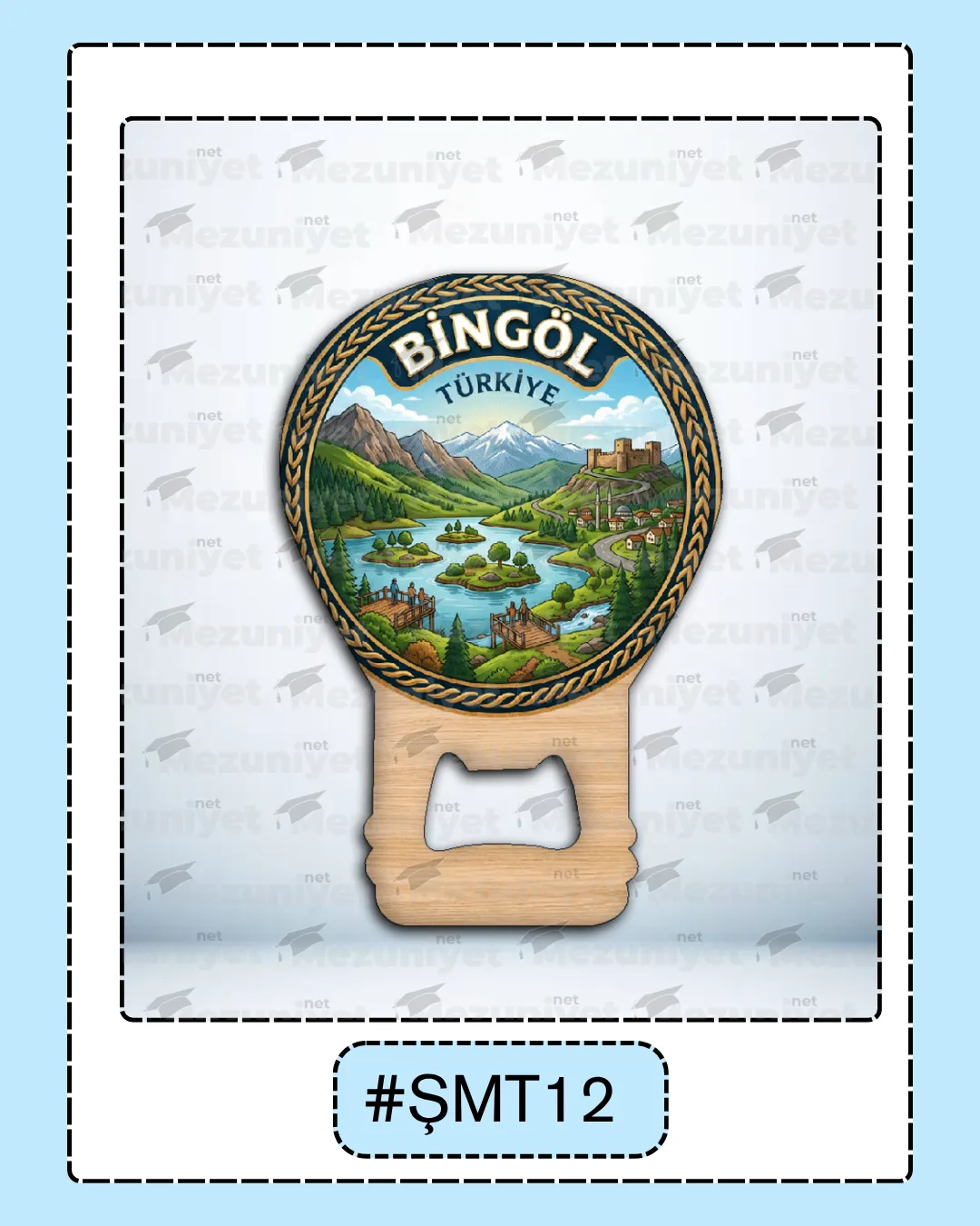 BİNGÖL Şehir Magneti - BŞM-1 - Mezuniyet.Net