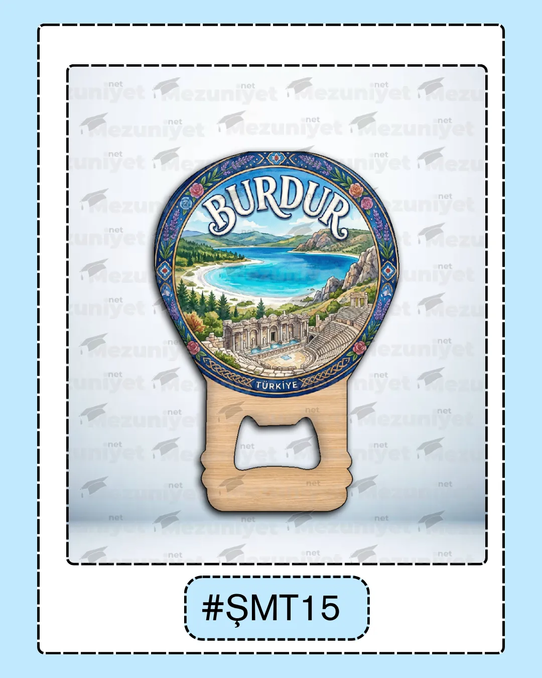 BURDUR Şehir Magneti - BŞM-1 - Mezuniyet.Net